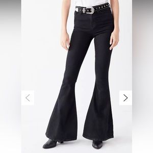Urban outfitters BDG Super Tight Flare Jean in black